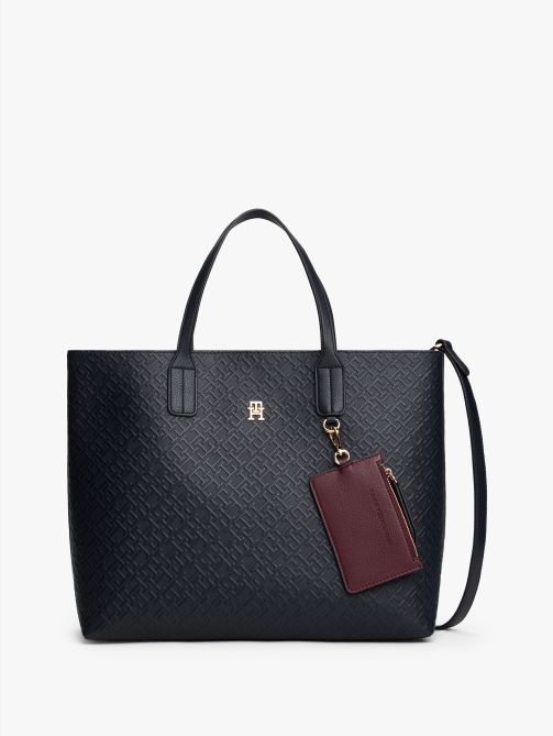 Hilfiger Icon Embossed TH Monogram Tote Bag