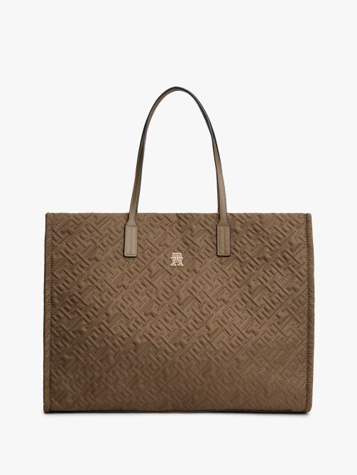 City TH Monogram Tote Bag
