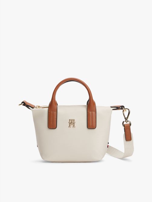 TH Monogram Crossbody Tote Bag