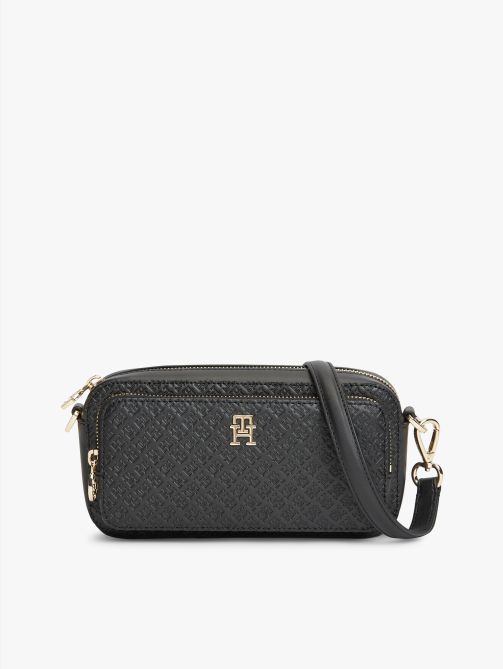 TH Monogram Crossbody Camera Bag