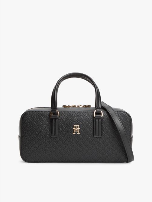 حقيبة كروس بودي مزينة بحروف الشعار