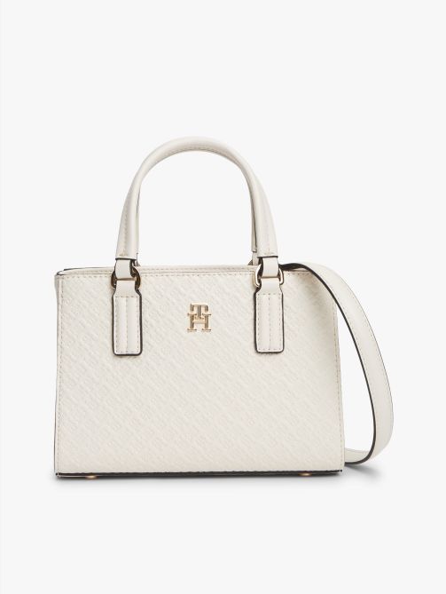 TH Monogram Crossbody Tote Bag