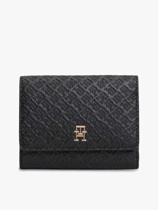 Hilfiger Icon Debossed Trifold Wallet