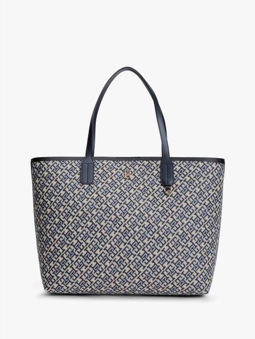 Hilfiger Icon TH Monogram Jacquard Tote Bag