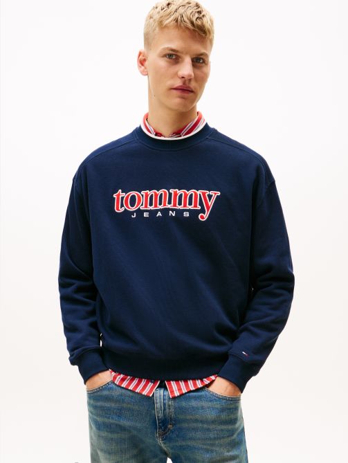 90s Logo Appliqué Fleece Sweatshirt