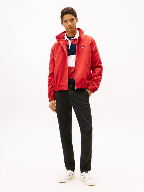 بنطلون من قماش التويل بقصة ضيقة