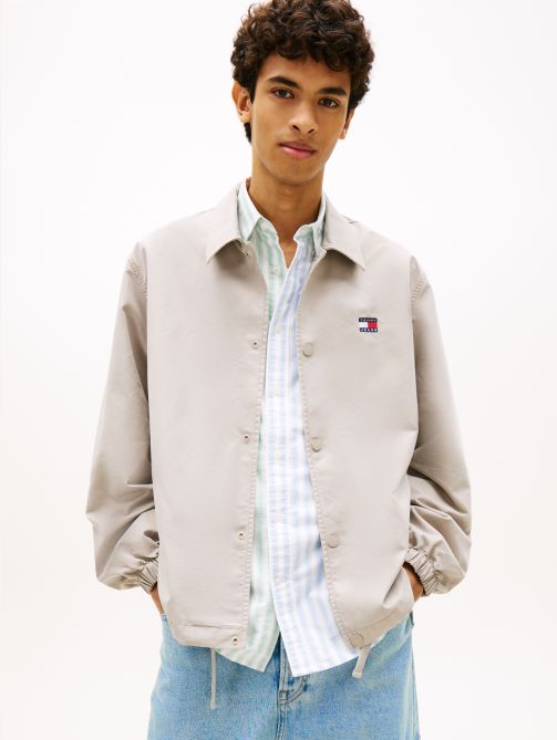 Logo Twill Overshirt