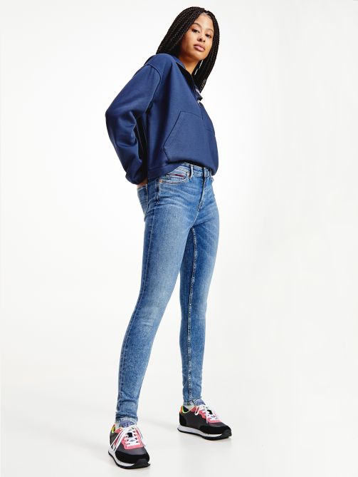 Nora Mid Rise Skinny Fit Jeans