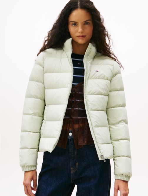 Shiny Water Repellent Down Puffer Jacket