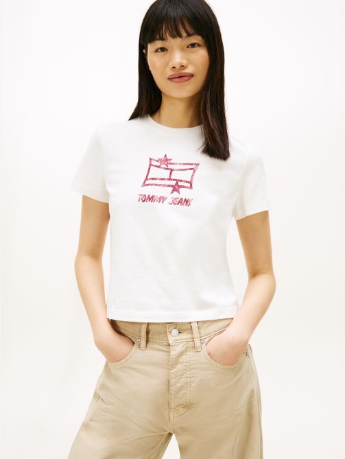 Regular Short Sleeve Star Logo T-Shirt