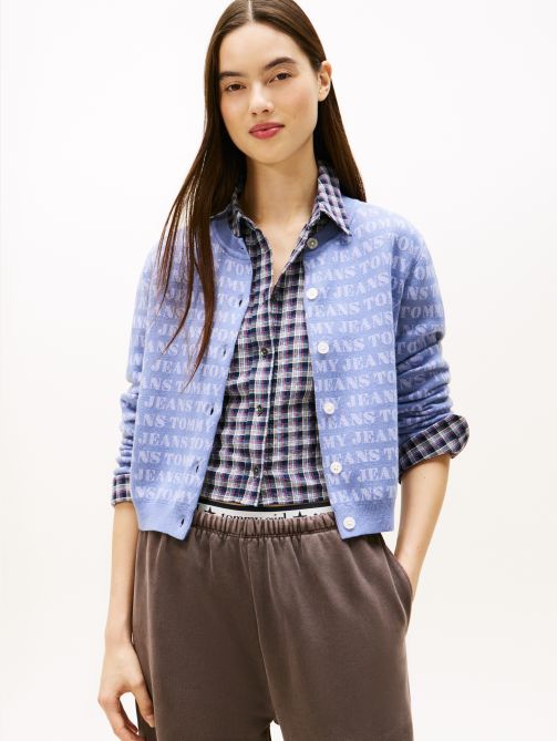 Tommy Jeans Cropped Crew Cardigan