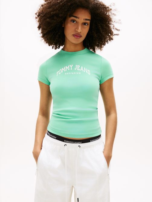 Logo Slim Crew Neck T-Shirt