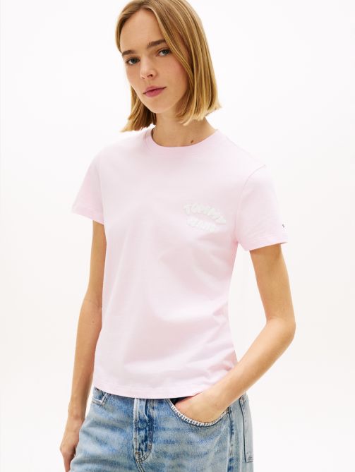 Bubble Logo Crew Neck T-Shirt
