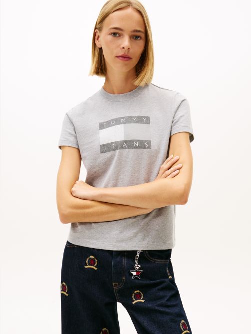 Tonal Tommy Flag T-Shirt