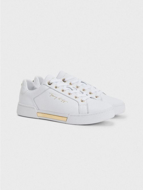 signature detail cupsole trainers