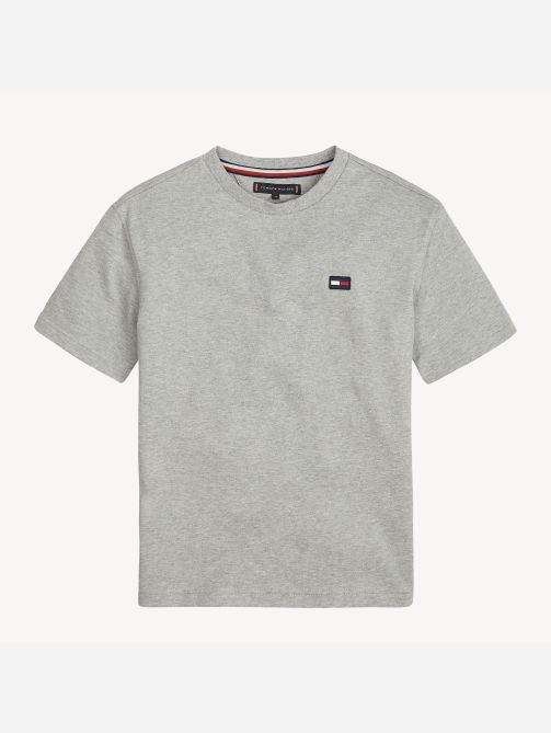 تيشيرت مطبوعة بشعار تومي هيلفيغر على الظهر