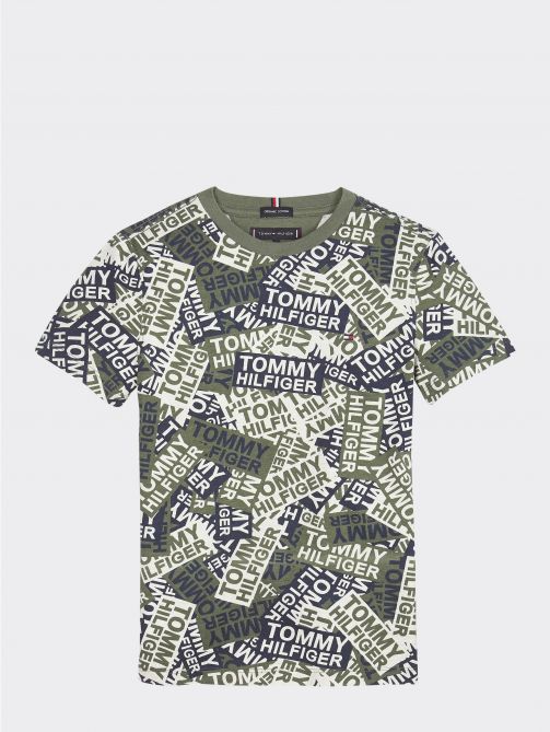 تيشيرت مطبع بالكامل من القطن العضوي