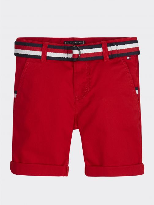 Essential Belted Chino Shorts