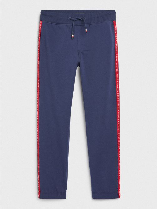 logo tape joggers tommy hilfiger