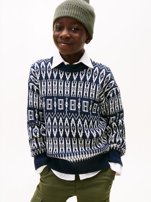 Fair Isle Crew Neck Jumper