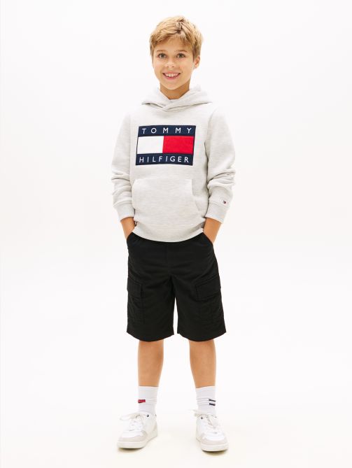 Twill Cargo Relaxed Cargo Shorts