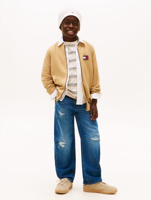 Distressed Loose Jeans