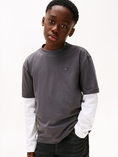 Washed Faded Graphic Short Sleeve T-Shirt