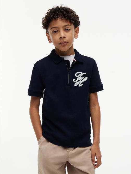 Regular Fit Rope Logo Appliqué Polo Shirt