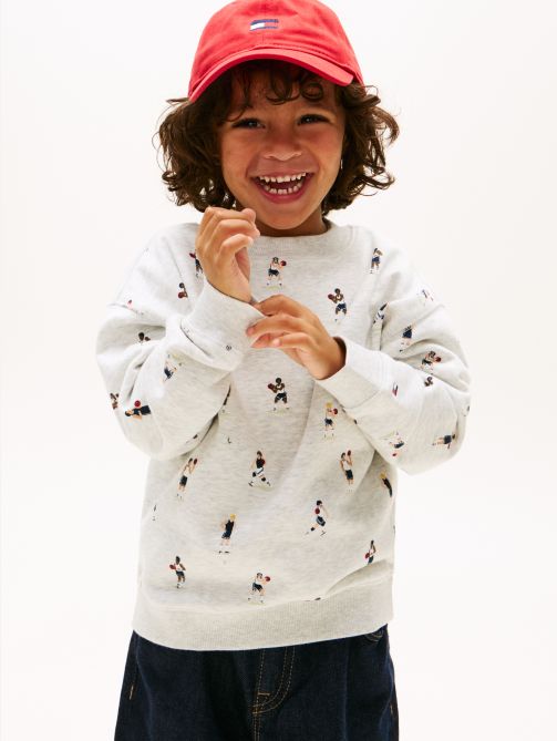 Graphic Logo Terry Sweatshirt