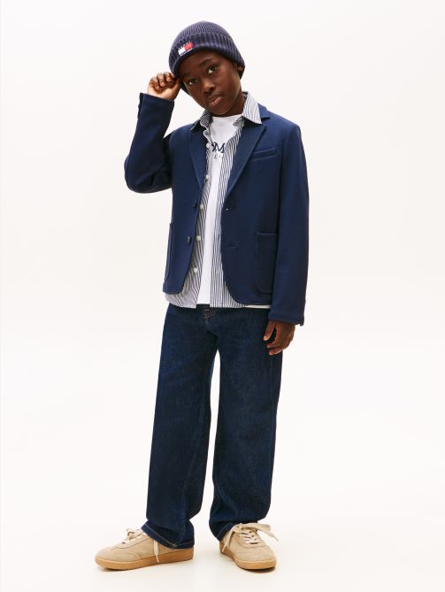 Festive Pique Texture Regular Fit Blazer