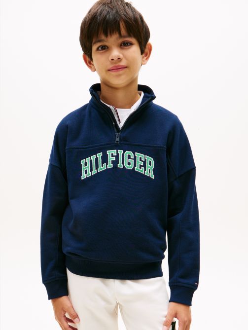 Logo Terry Quarter-Zip Sweatshirt