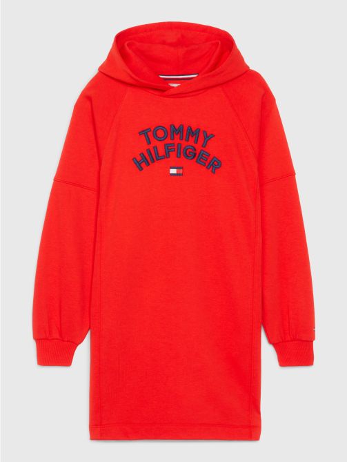 Logo Oversized Hoody Dress