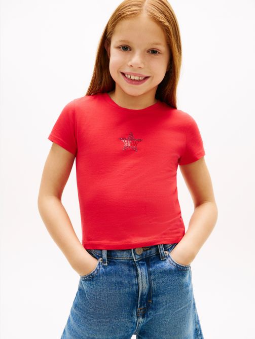 Extra Slim Star Flag T-Shirt