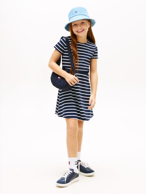 Essential Short Sleeve Skater Dress