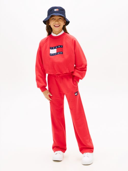 Wavy Flag Straight Leg Joggers