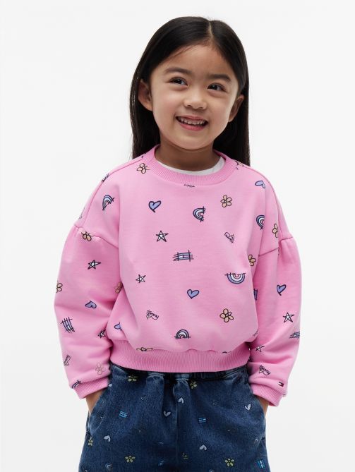 Logo Relaxed Terry Sweatshirt