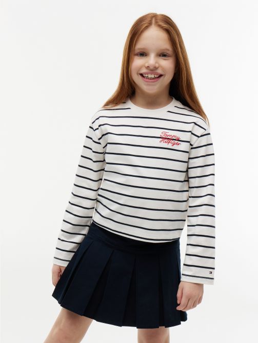 Rope Logo Relaxed Long Sleeve T-Shirt