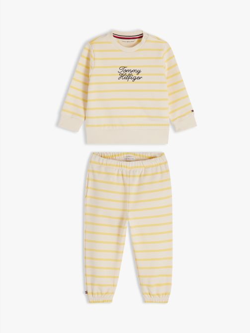 Rope Logo Sweatshirt and Joggers Sets