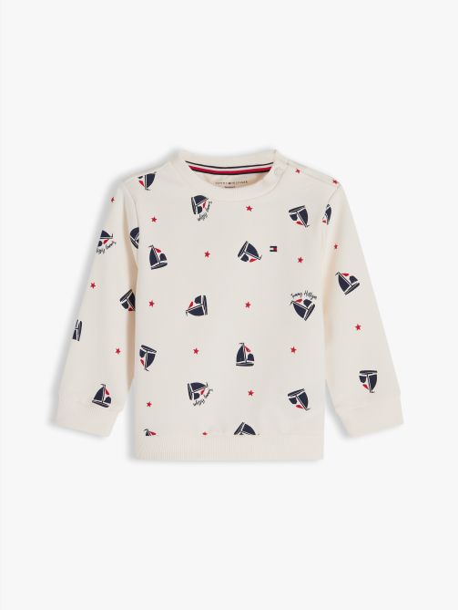 Relaxed Crew Neck Sweatshirt