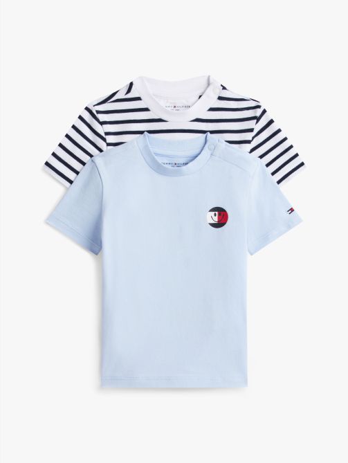 2-Pack Back Smiley Logo Jersey T-Shirts