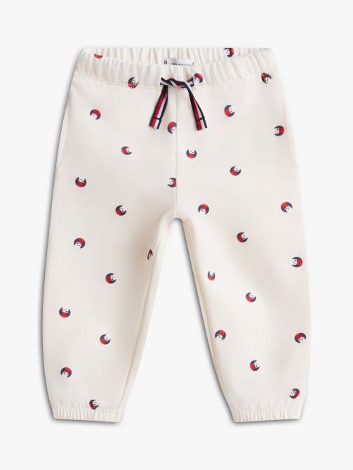 Print Drawstring Joggers