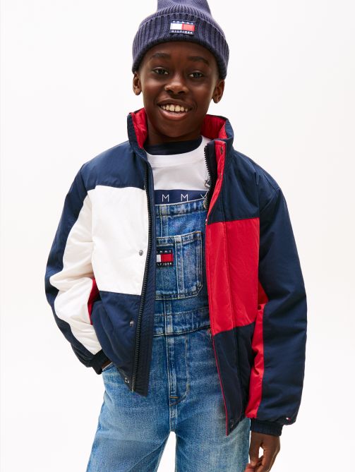 Heritage Colour-Blocked Relaxed Jacket