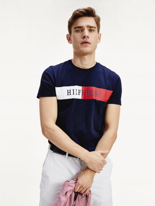 Intarsia Logo Regular Fit T-Shirt