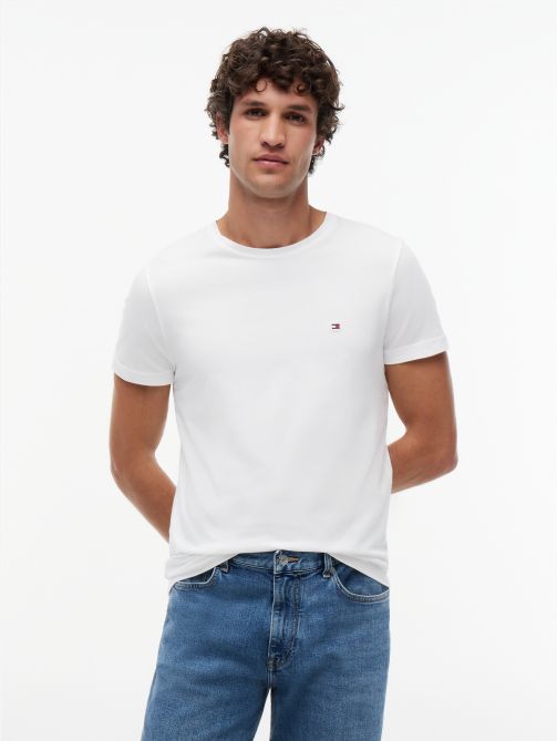 Flag Embroidery Short Sleeves T-Shirt