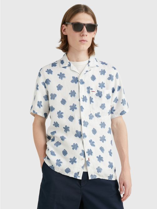Linen Short Sleeve Regular Fit Shirt