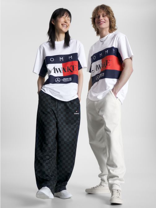 Tommy x Mercedes-AMG F1 x Awake NY Flag T-Shirt | Tommy Hilfiger