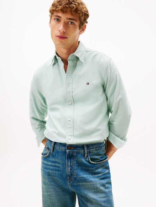 Regular Fit Button-Down Collar Oxford Shirt