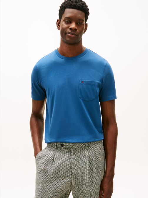 Patch Pocket Crew Neck T-Shirt