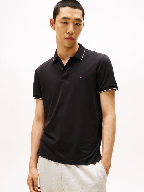 Regular Tipped Jersey Polo T-Shirt