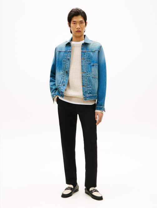 بنطلون تشينو من قماش التويل من مجموعة هارلم